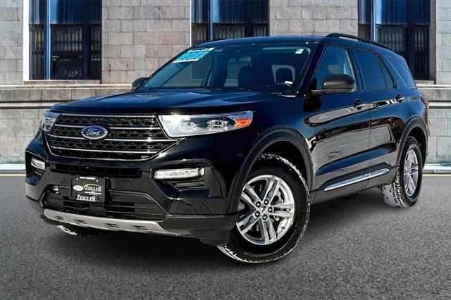 used 2023 Ford Explorer car, priced at $28,654