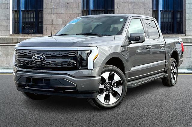 used 2022 Ford F-150 Lightning car, priced at $49,999