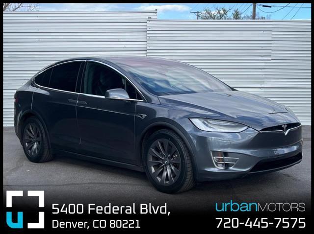 used 2018 Tesla Model X car, priced at $35,690