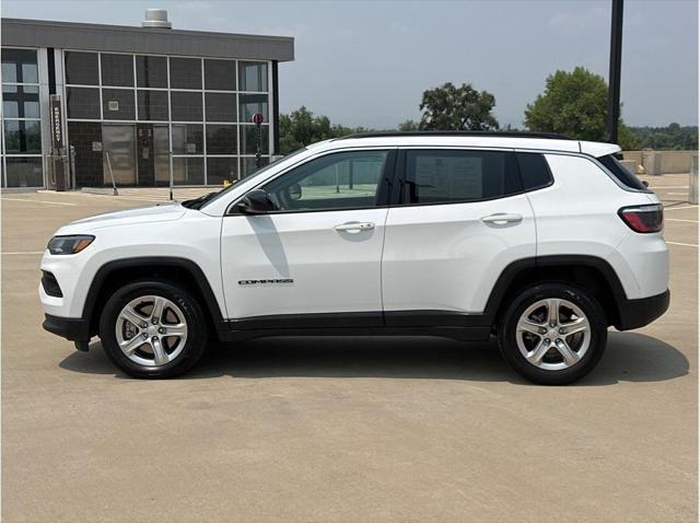 used 2024 Jeep Compass car, priced at $25,490