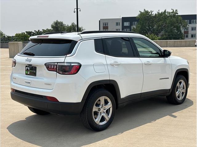 used 2024 Jeep Compass car, priced at $25,490