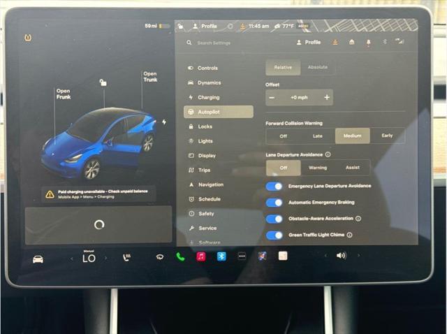 used 2020 Tesla Model Y car, priced at $31,990