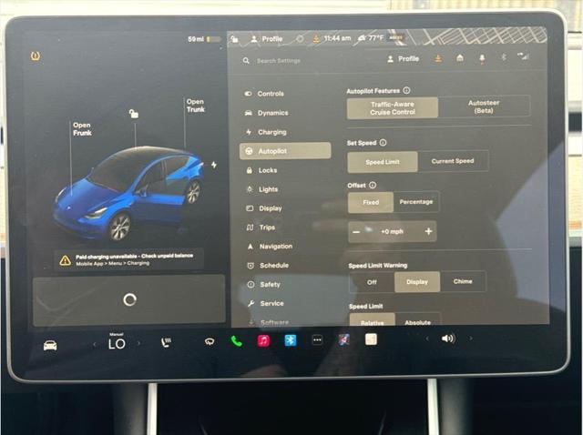 used 2020 Tesla Model Y car, priced at $31,990