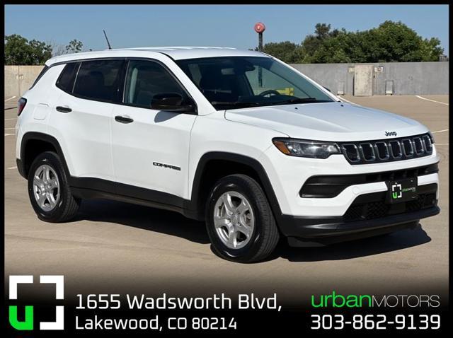 used 2022 Jeep Compass car, priced at $19,990