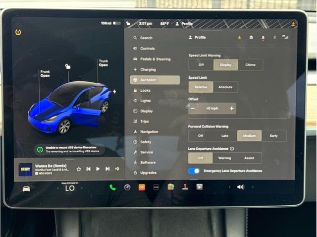 used 2022 Tesla Model Y car, priced at $31,490