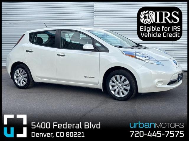 used 2017 Nissan Leaf car, priced at $8,490