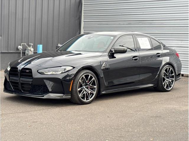 used 2022 BMW M3 car, priced at $77,990