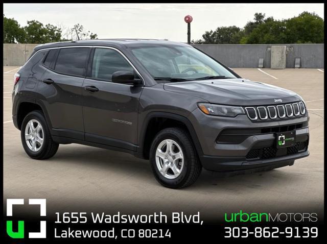 used 2022 Jeep Compass car, priced at $19,990