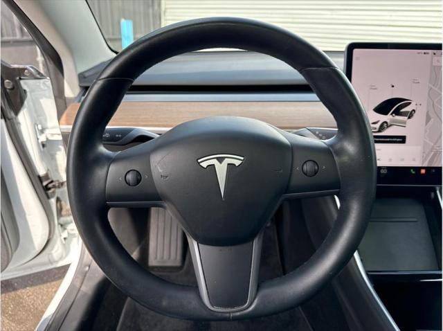 used 2018 Tesla Model 3 car, priced at $25,990