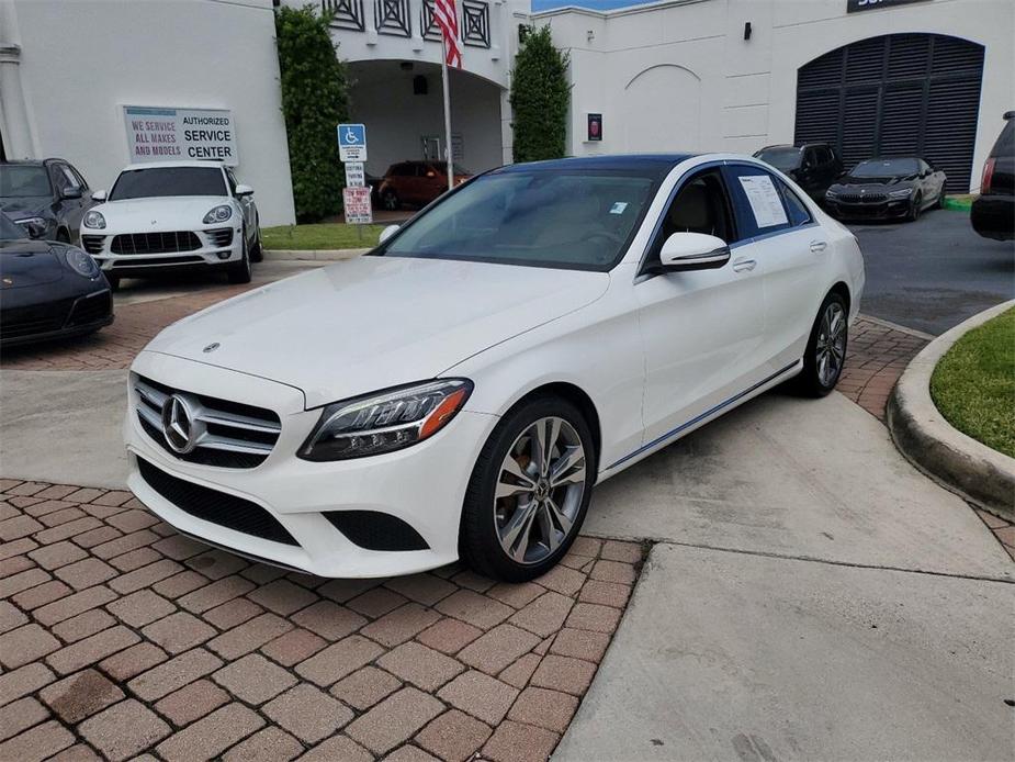 used 2021 Mercedes-Benz C-Class car, priced at $26,524