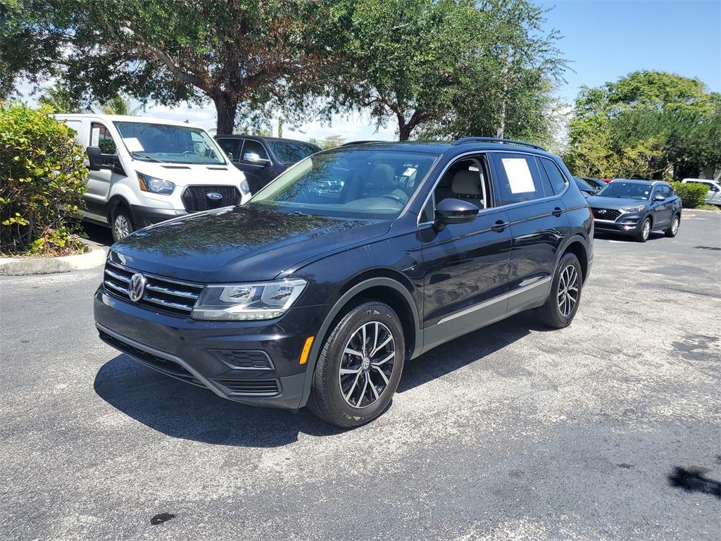 used 2021 Volkswagen Tiguan car, priced at $19,399