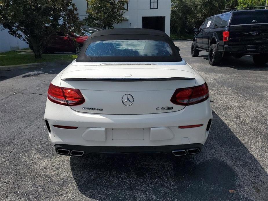 used 2017 Mercedes-Benz AMG C 63 car, priced at $42,697