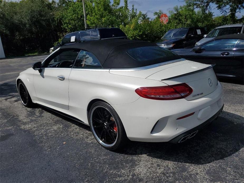 used 2017 Mercedes-Benz AMG C 63 car, priced at $42,697