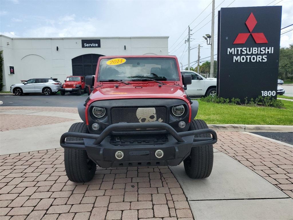 used 2014 Jeep Wrangler car, priced at $15,674