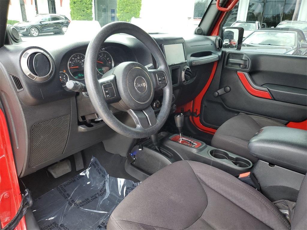 used 2014 Jeep Wrangler car, priced at $15,674