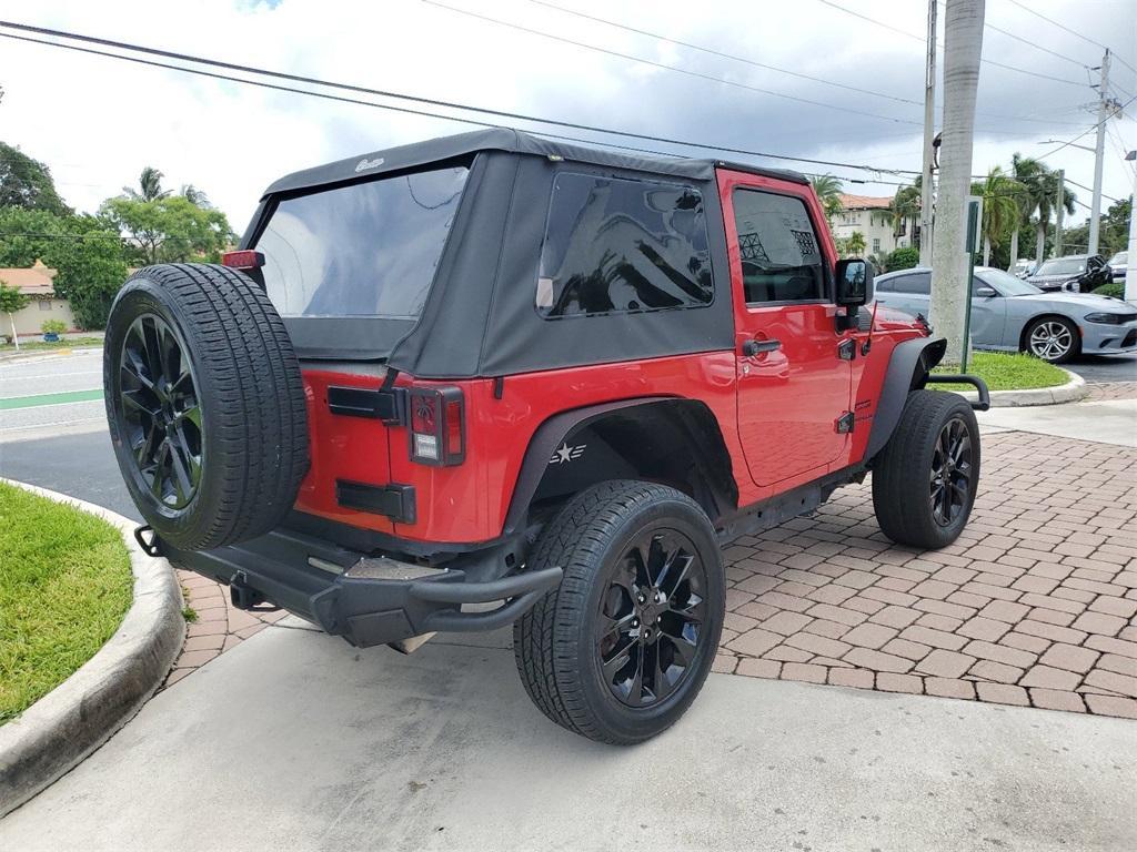 used 2014 Jeep Wrangler car, priced at $15,674