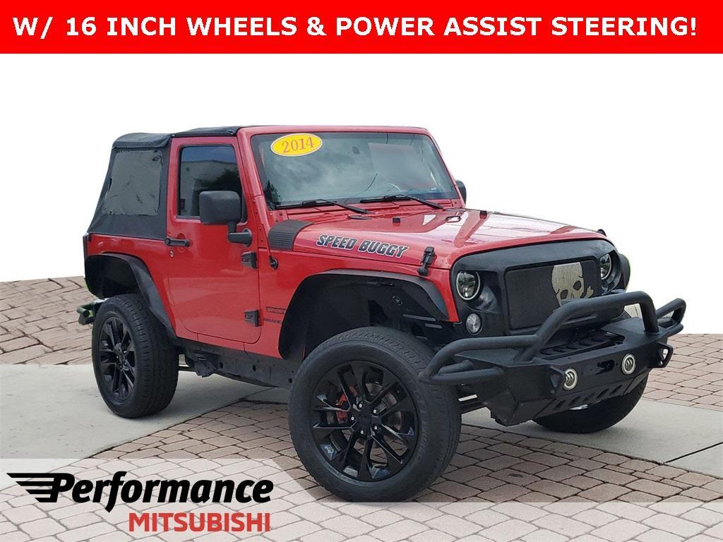 used 2014 Jeep Wrangler car, priced at $15,674