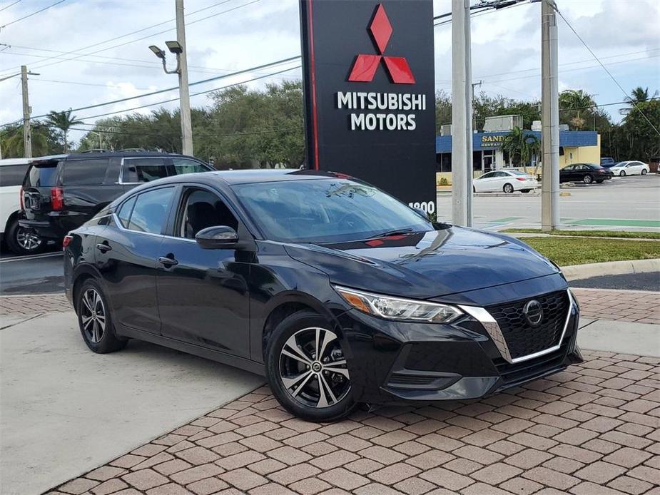 used 2021 Nissan Sentra car, priced at $14,865