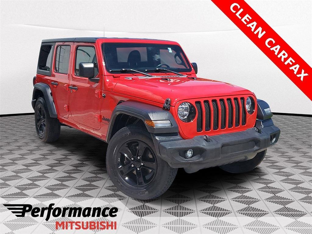 used 2020 Jeep Wrangler Unlimited car, priced at $24,899