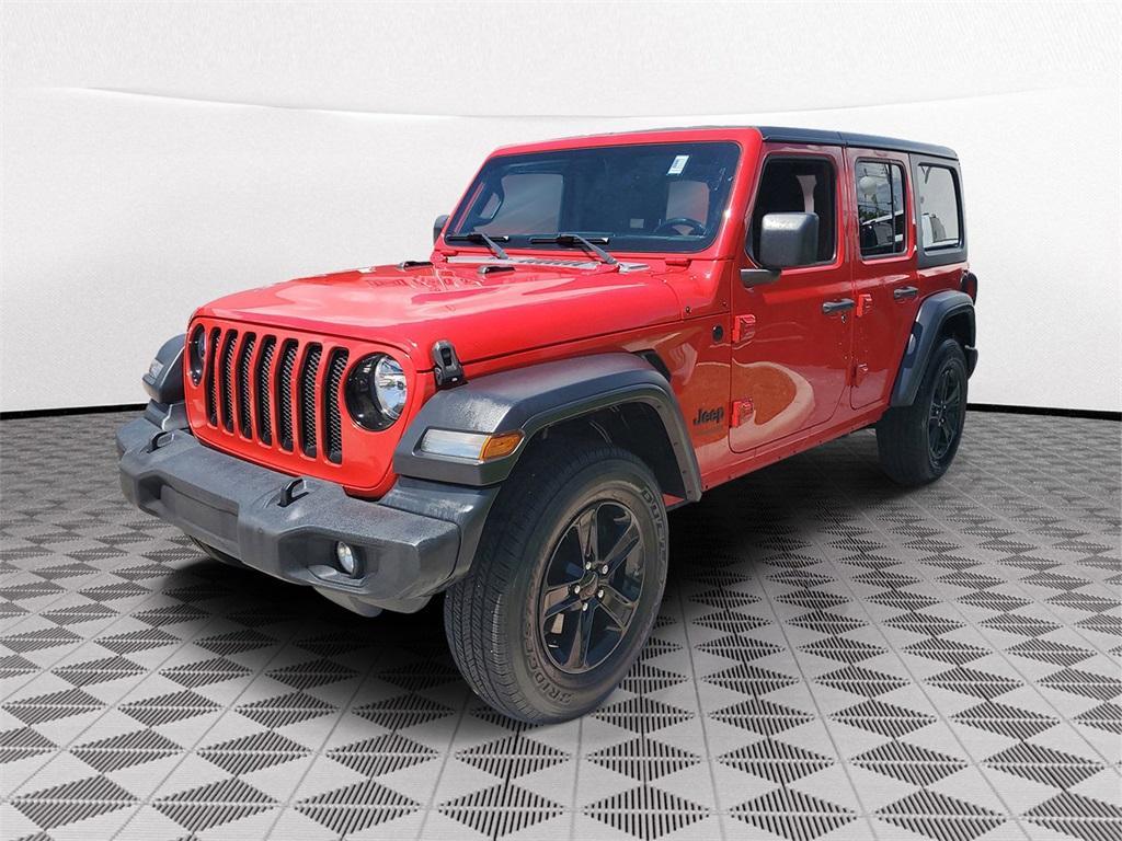 used 2020 Jeep Wrangler Unlimited car, priced at $24,899