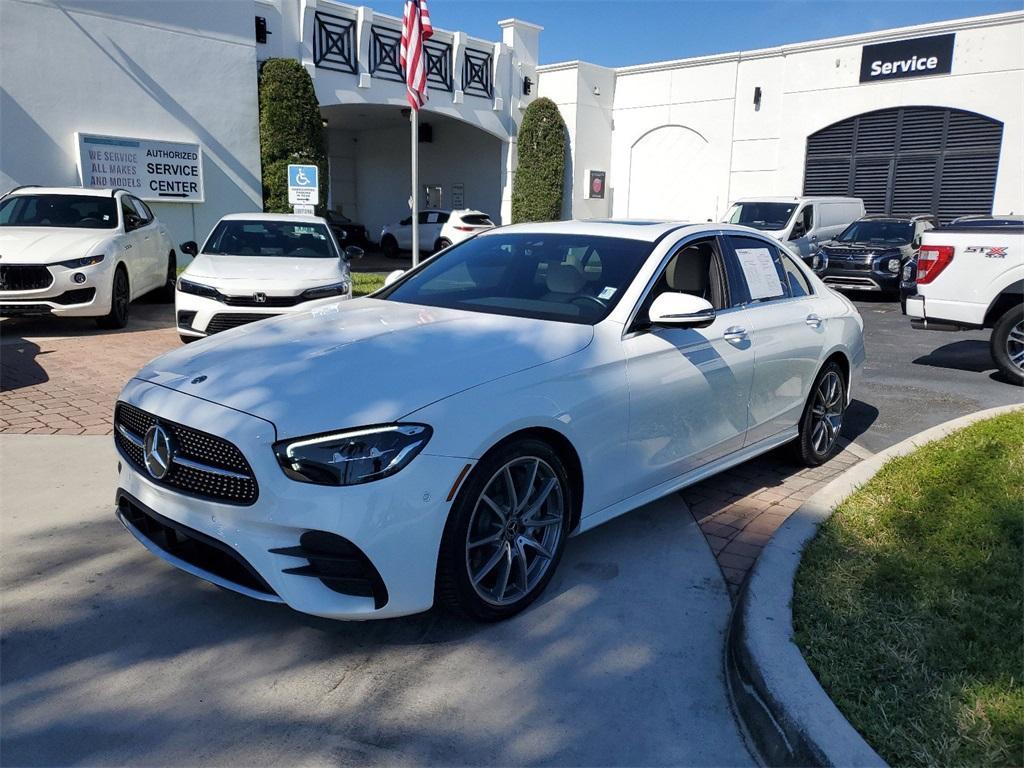 used 2021 Mercedes-Benz E-Class car, priced at $32,258