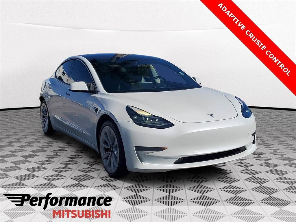 used 2021 Tesla Model 3 car, priced at $18,649