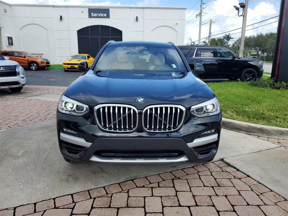 used 2021 BMW X3 car, priced at $27,495