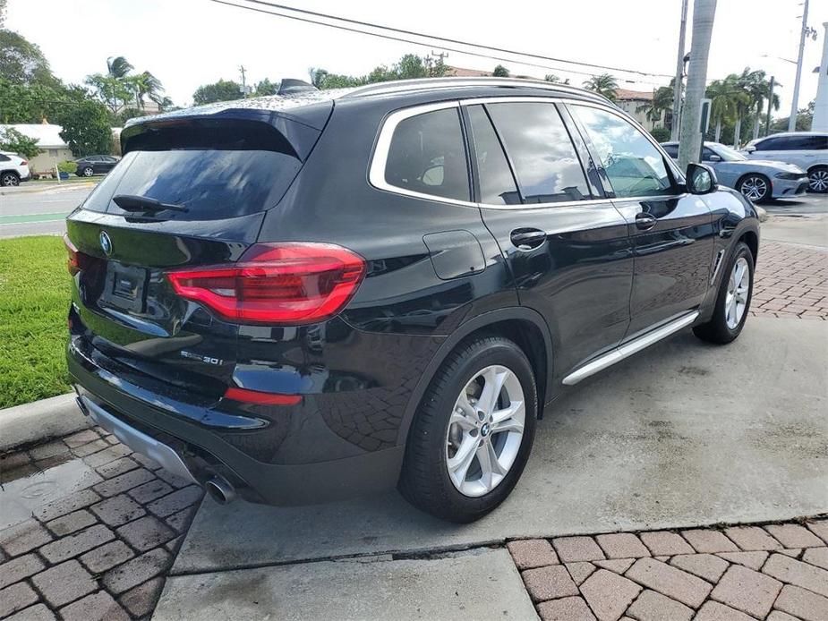 used 2021 BMW X3 car, priced at $27,495