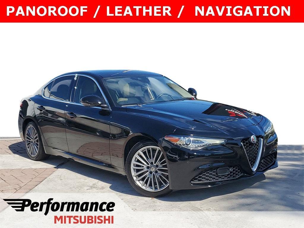 used 2018 Alfa Romeo Giulia car, priced at $15,497