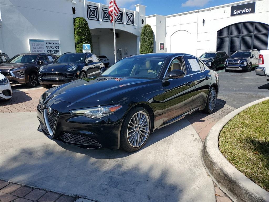 used 2018 Alfa Romeo Giulia car, priced at $15,497