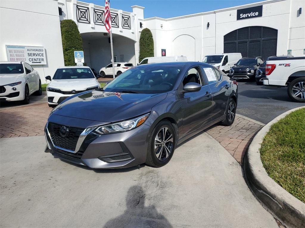 used 2021 Nissan Sentra car, priced at $14,497