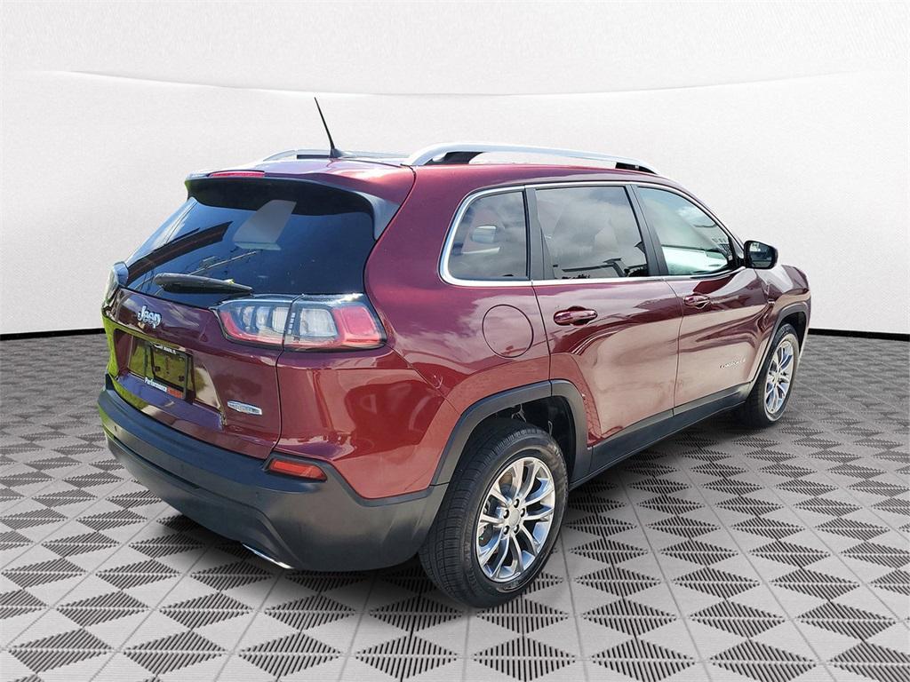 used 2021 Jeep Cherokee car, priced at $15,099