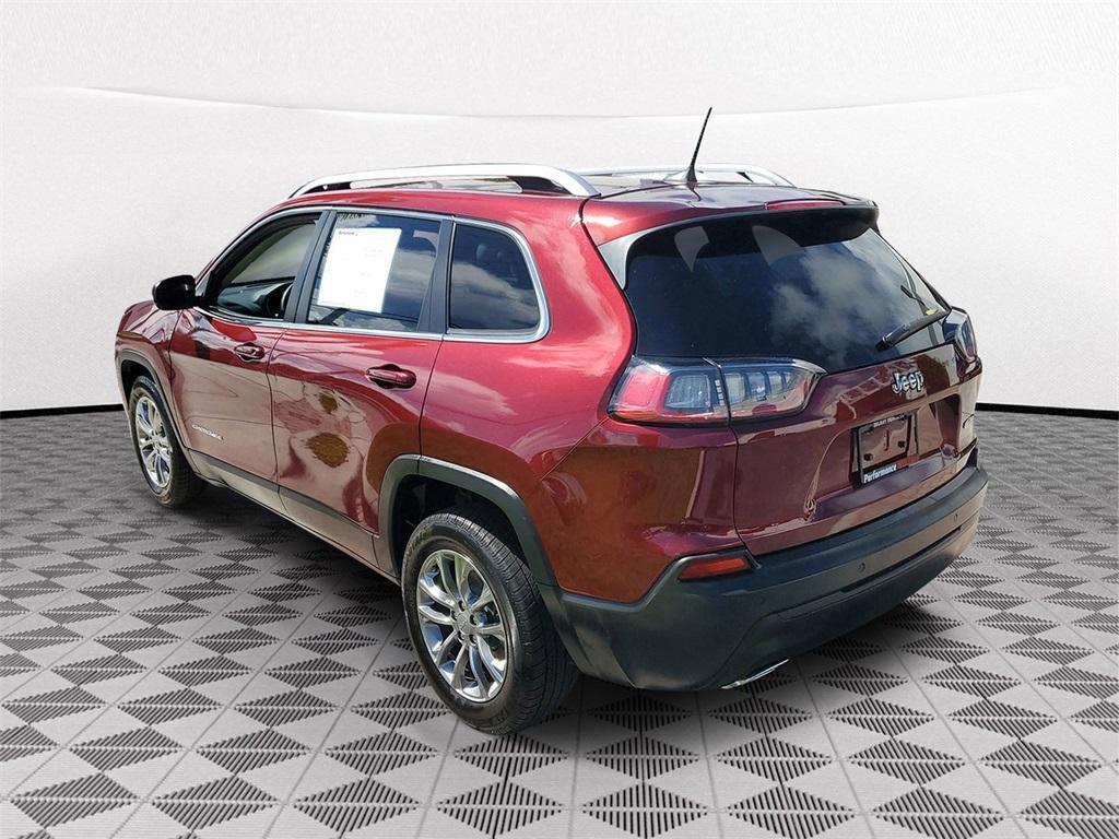 used 2021 Jeep Cherokee car, priced at $15,099