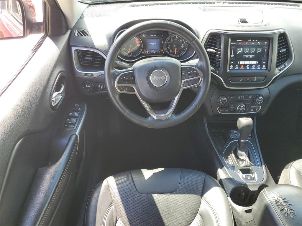 used 2021 Jeep Cherokee car, priced at $15,099