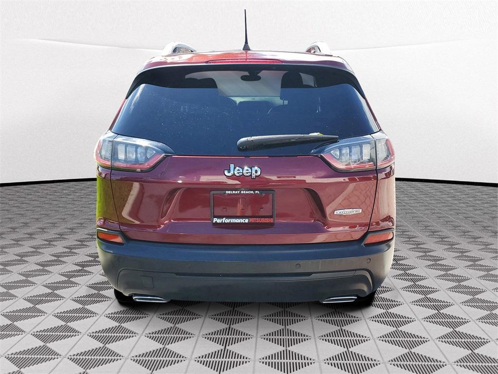 used 2021 Jeep Cherokee car, priced at $15,099