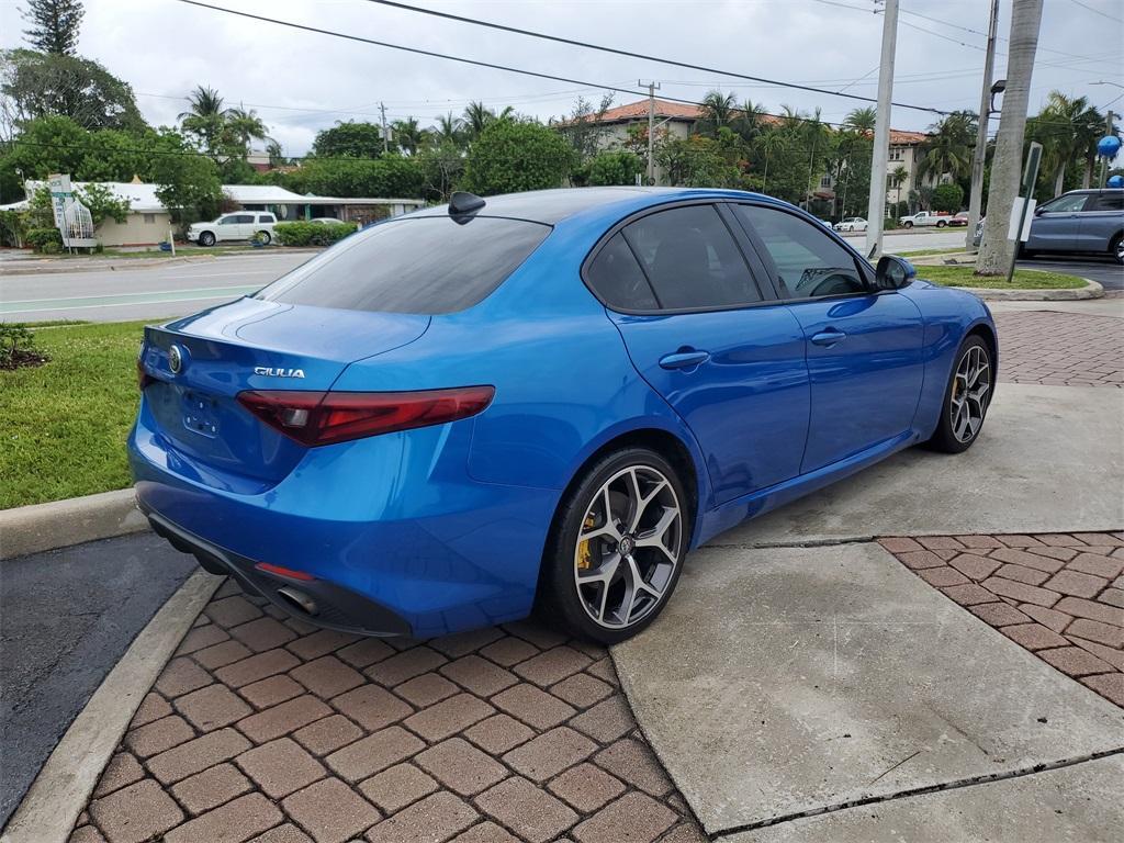 used 2018 Alfa Romeo Giulia car, priced at $18,499