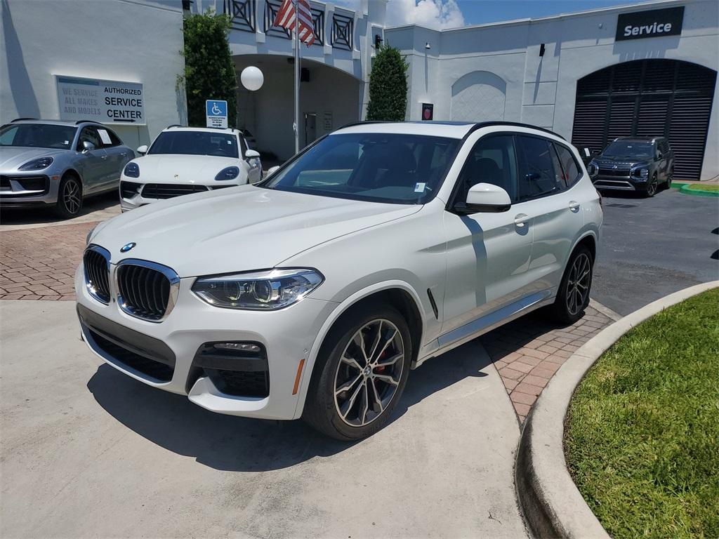 used 2021 BMW X3 car, priced at $23,699
