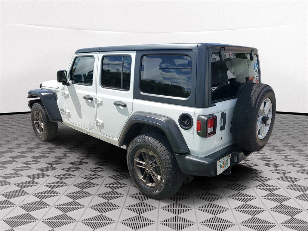 used 2020 Jeep Wrangler Unlimited car, priced at $21,997