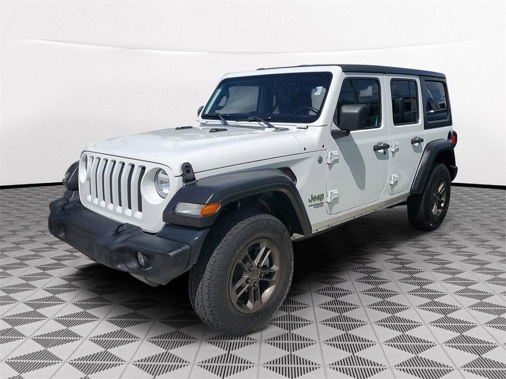 used 2020 Jeep Wrangler Unlimited car, priced at $21,997