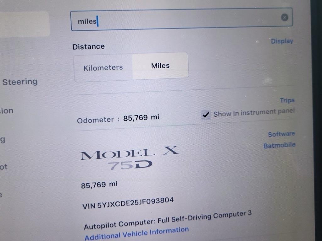 used 2018 Tesla Model X car, priced at $20,999