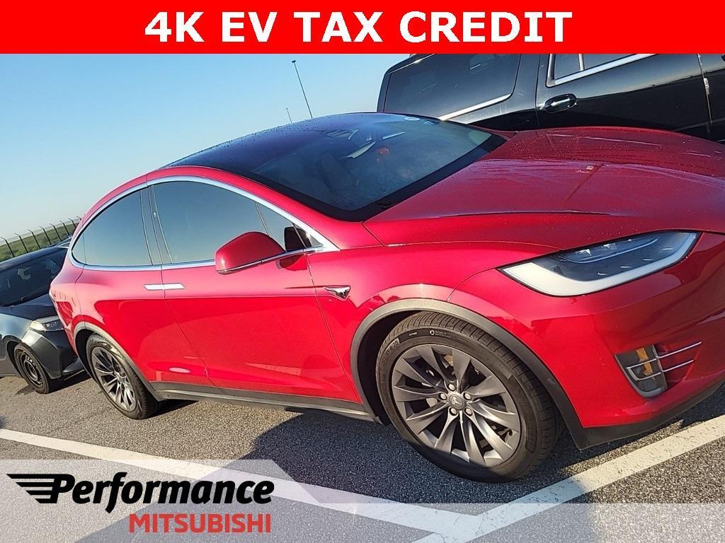 used 2018 Tesla Model X car, priced at $20,999