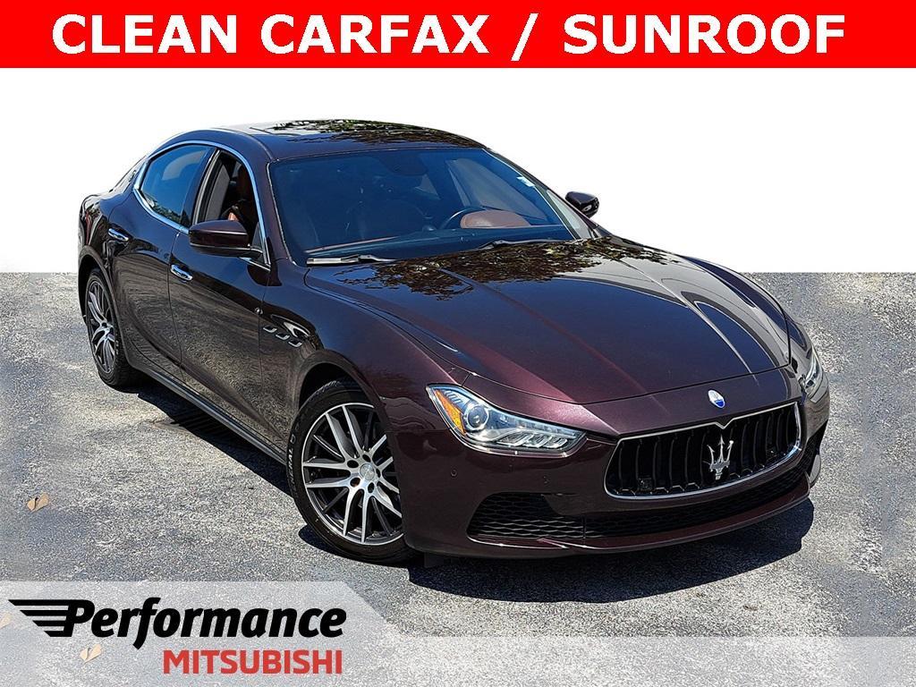 used 2017 Maserati Ghibli car, priced at $16,799