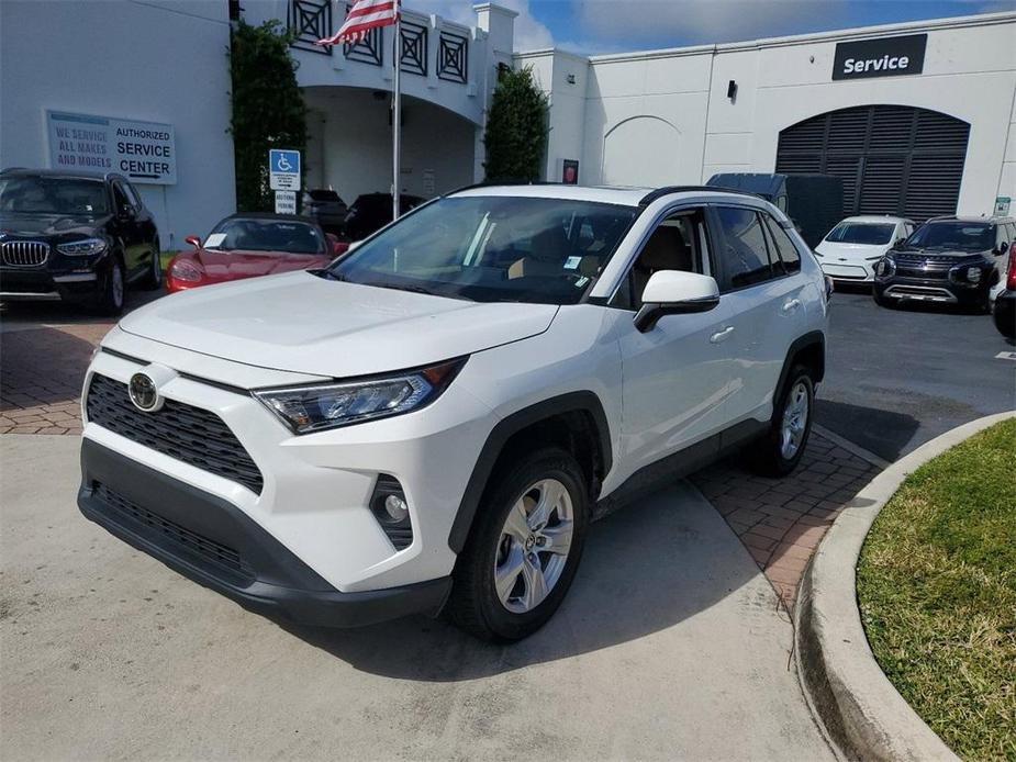 used 2021 Toyota RAV4 car, priced at $22,350