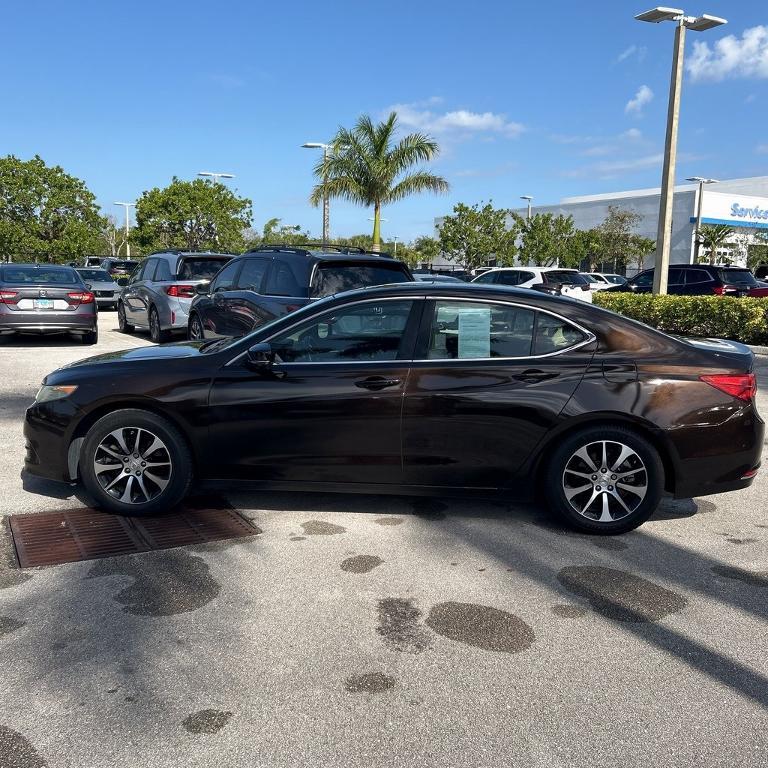 used 2015 Acura TLX car, priced at $18,999