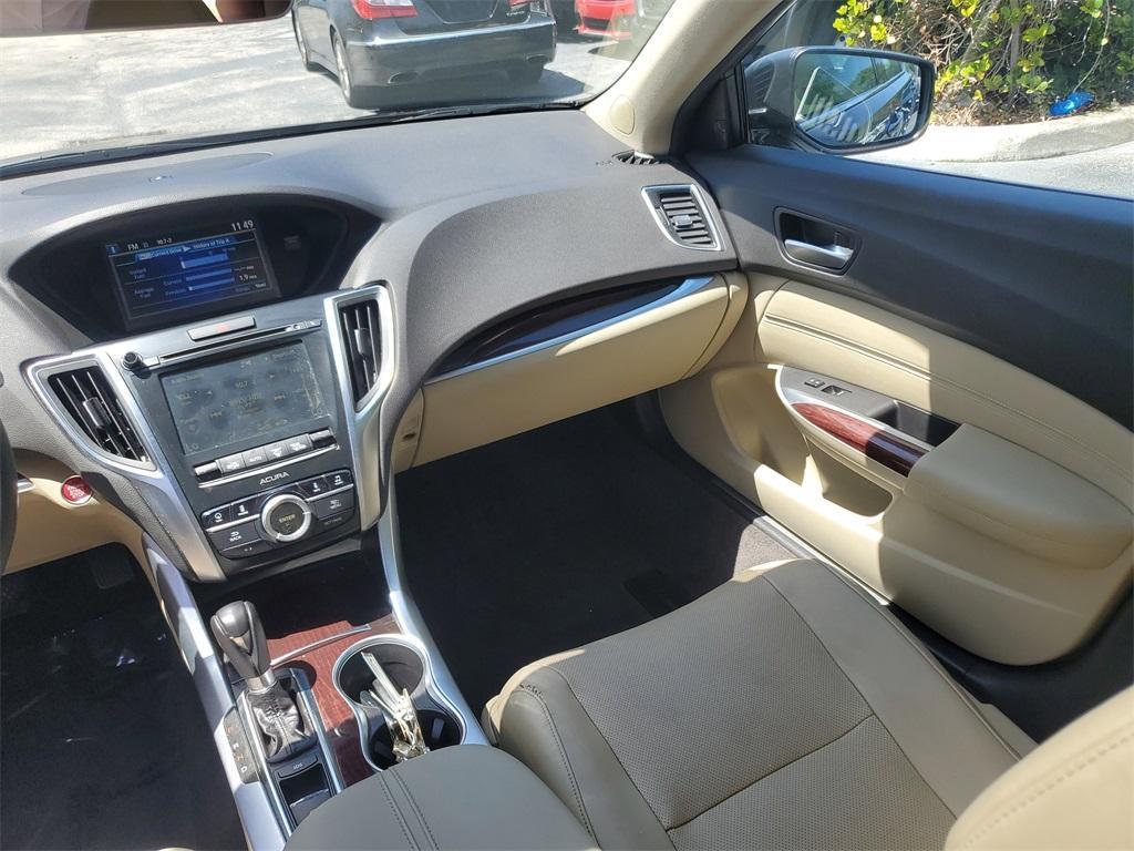 used 2015 Acura TLX car, priced at $17,495