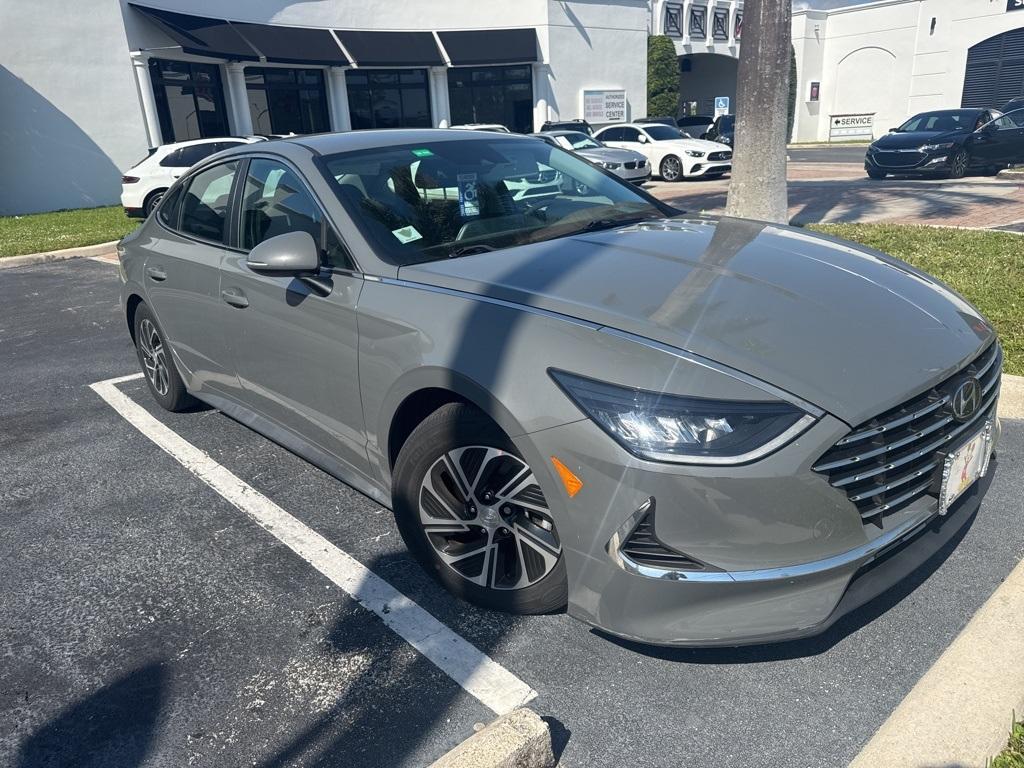 used 2020 Hyundai Sonata Hybrid car, priced at $18,936