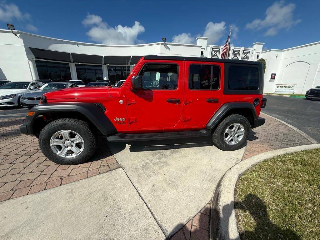 used 2020 Jeep Wrangler Unlimited car, priced at $25,067