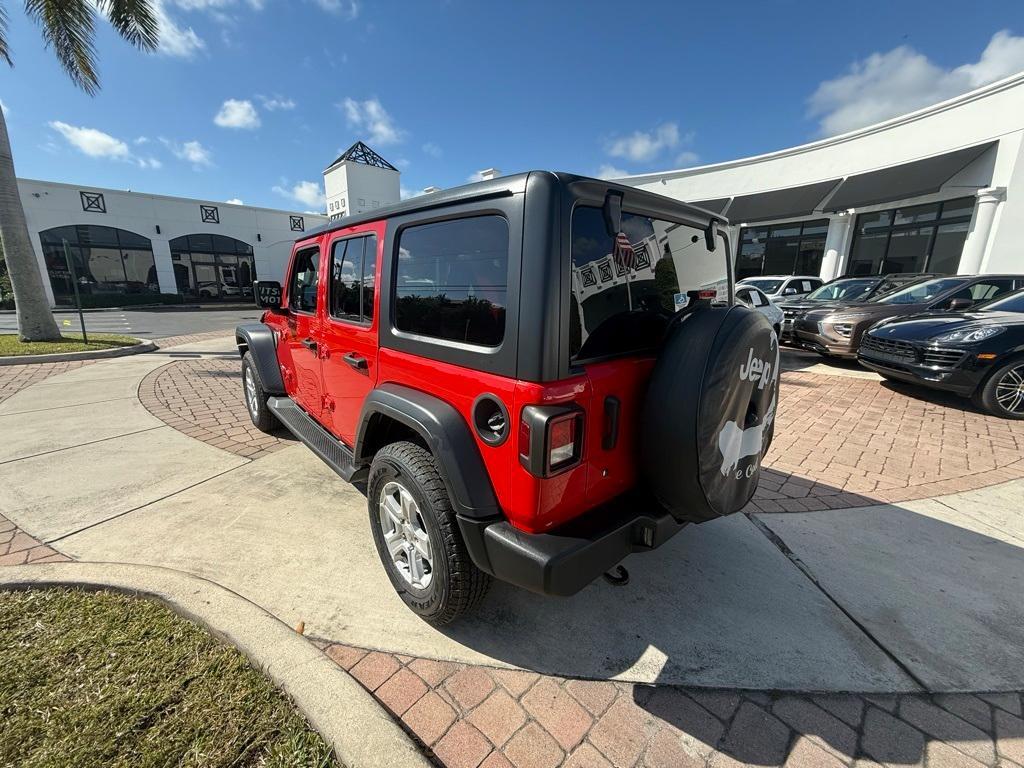 used 2020 Jeep Wrangler Unlimited car, priced at $25,067