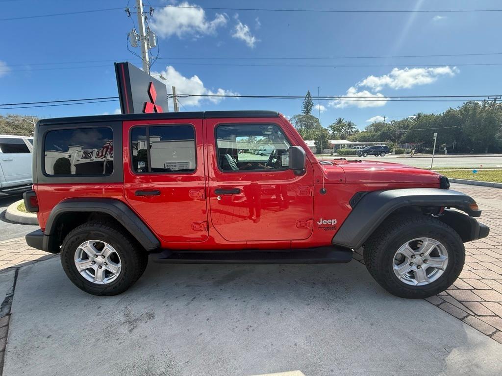 used 2020 Jeep Wrangler Unlimited car, priced at $25,067