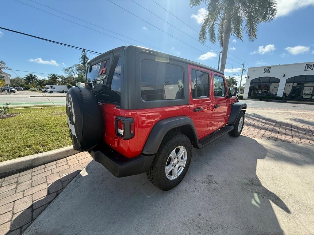 used 2020 Jeep Wrangler Unlimited car, priced at $25,067